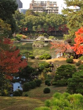 The park was completely wiped out by the atomic bomb and has since been rebuilt. On the day of the bombing several victims came to the park for refuge.